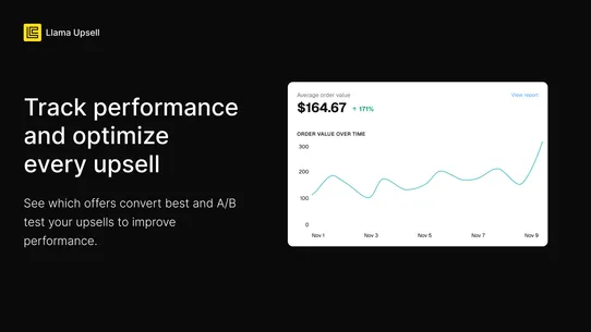 Llama: Cart Drawer &amp; Upsells screenshot