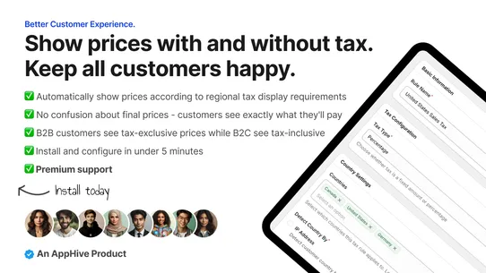 Taxify: VAT Dual Price Display screenshot