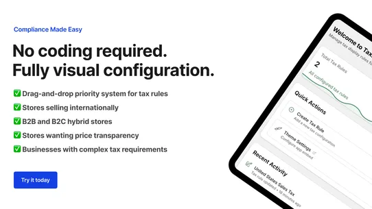 Taxify: VAT Dual Price Display screenshot