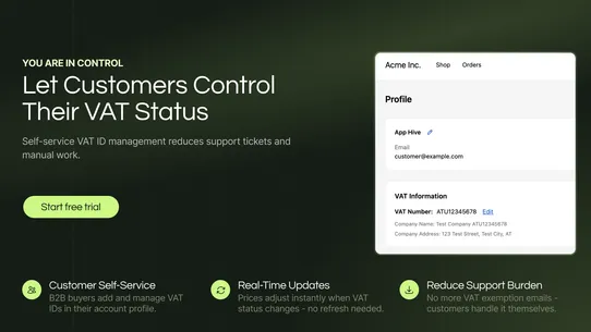 Taxify: VAT Dual Price Display screenshot