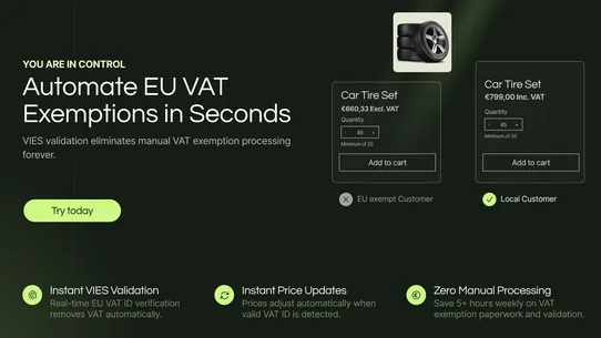 Taxify: VAT Dual Price Display screenshot