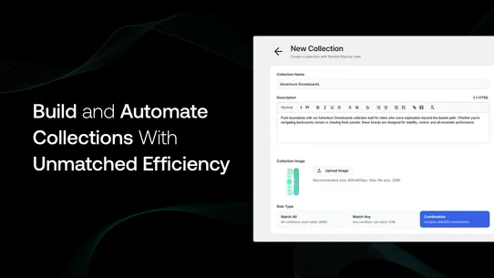 Bevy Smart Collections Builder screenshot