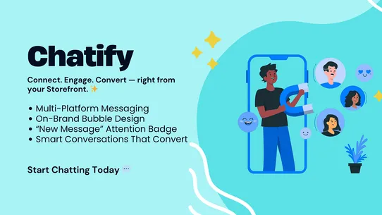 Chatify: Chat Bubble for Store screenshot