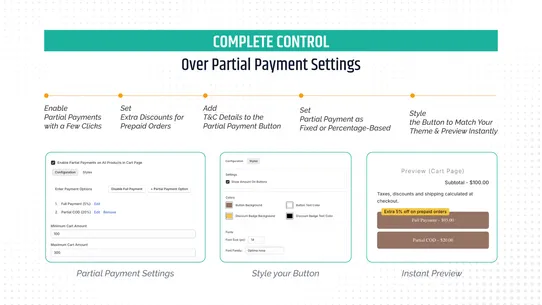 Partialy ‑ Partial Payment COD screenshot