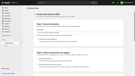CheckoutFlow‑Hide Sort Rename screenshot