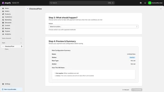 CheckoutFlow‑Hide Sort Rename screenshot