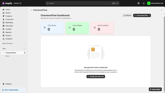 CheckoutFlow‑Hide Sort Rename screenshot