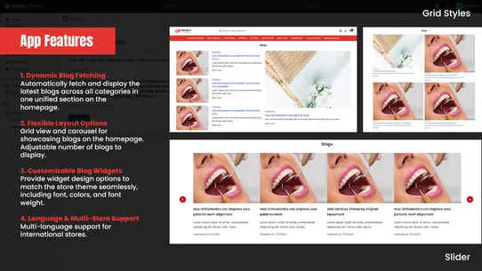 Blogify screenshot