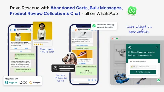 Whatsapp Chat &amp; Abandoned Cart screenshot