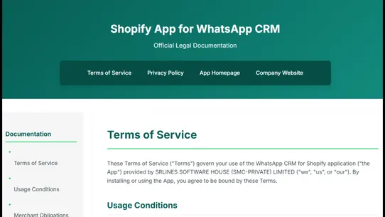 wCRM ‑ Transactional Notifier screenshot