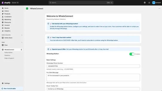 WhatsConnect screenshot