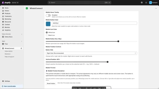 WhatsConnect screenshot