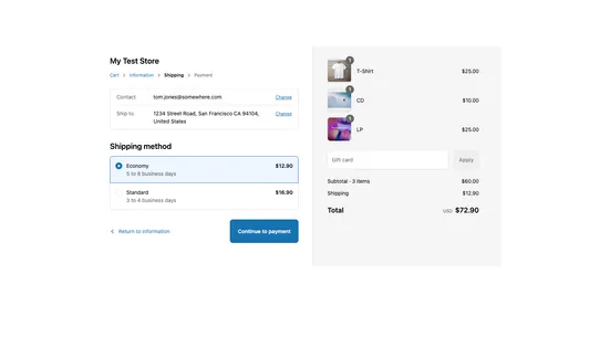 USPS Media Mail Mailer screenshot