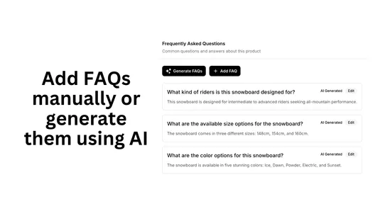 Askful AI Product Chat &amp; FAQ screenshot