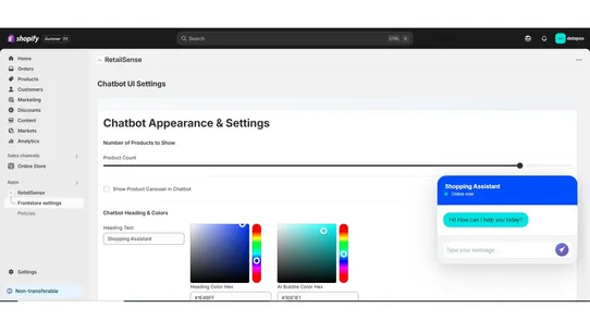 RetailSense screenshot