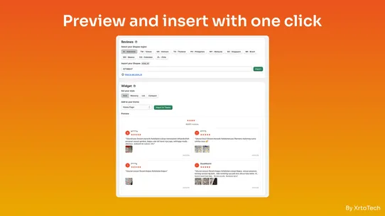 Xrtotech Shopee Reviews screenshot