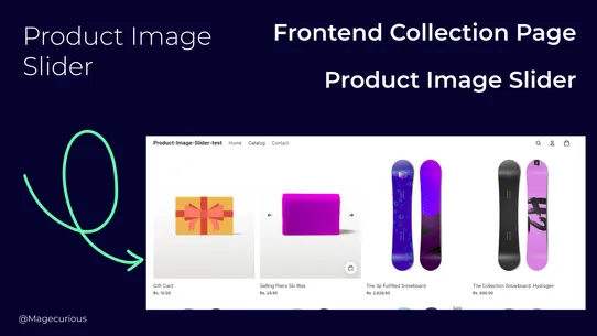 ShopziCurious Image Slider screenshot