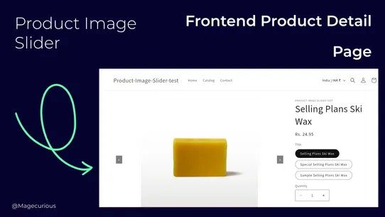 ShopziCurious Image Slider screenshot