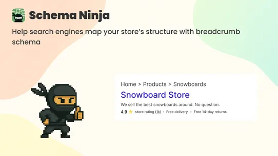 Schema Ninja – JSON‑LD SEO screenshot