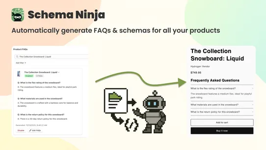 Schema Ninja – JSON‑LD SEO screenshot