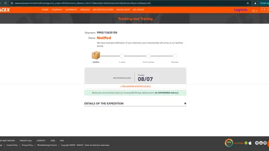 NACEX by Logista screenshot