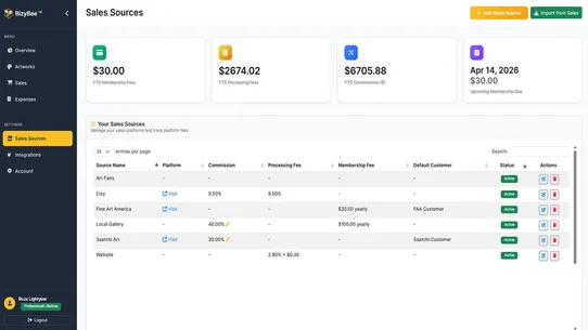 BizyBee – Creative Analytics screenshot