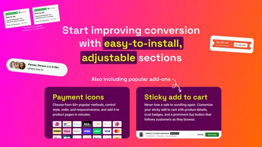 Factory: Theme Section Store screenshot