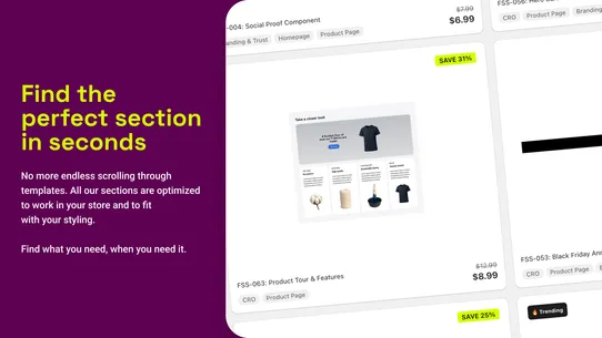 Factory: Theme Section Store screenshot
