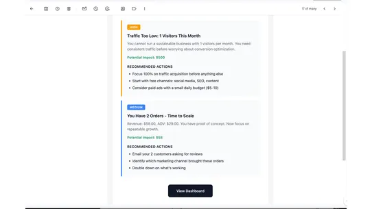 BaoBrain Analytics screenshot