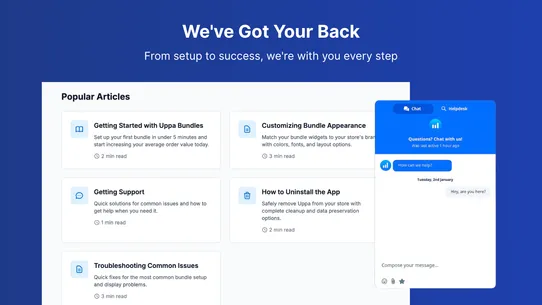 Uppa Bundles Volume Discount screenshot