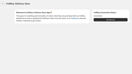 Fulfillzy screenshot
