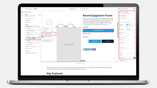 TryOnMe Glasses by AI screenshot