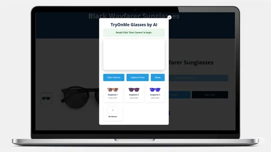 TryOnMe Glasses by AI screenshot