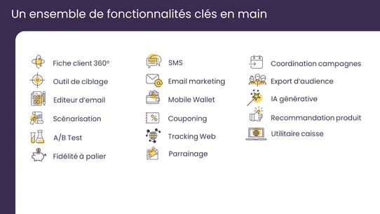 Sunflow: marketing et fidélité screenshot