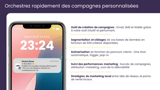 Sunflow: marketing et fidélité screenshot
