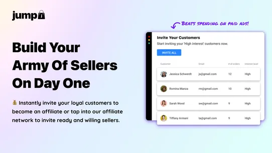 Jump: Affiliate Storefronts screenshot