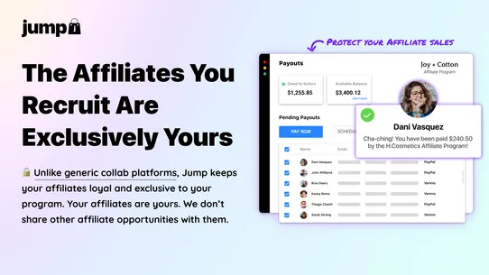 Jump: Affiliate Storefronts screenshot