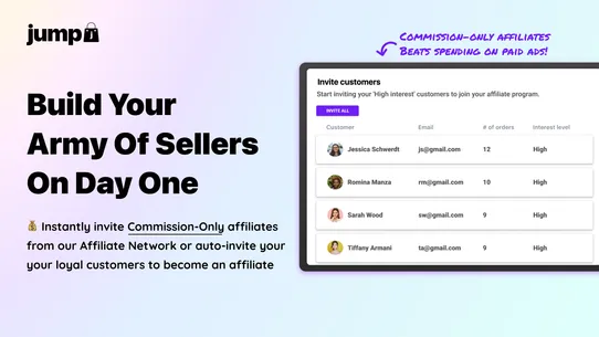 Jump: Affiliate Storefronts screenshot