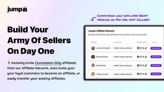 Jump: Affiliate Storefronts screenshot