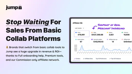 Jump: Affiliate Storefronts screenshot
