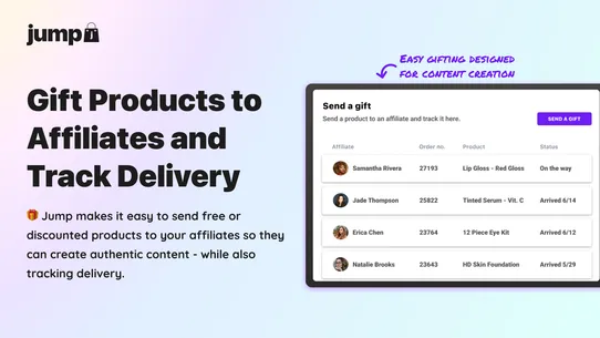 Jump: Affiliate Storefronts screenshot