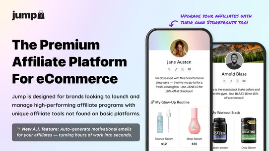 Jump: AI Affiliate Marketing screenshot