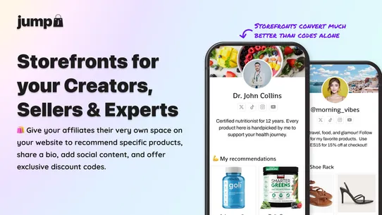 Jump: Affiliate Shops &amp; Links screenshot