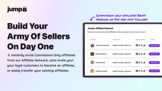 Jump: Affiliate Shops &amp; Links screenshot