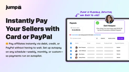 Jump: Affiliate Shops &amp; Links screenshot