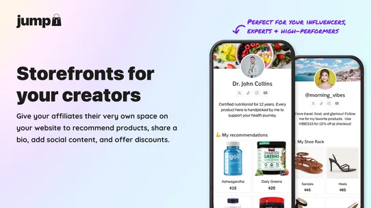 Jump: Affiliate Shops &amp; Links screenshot