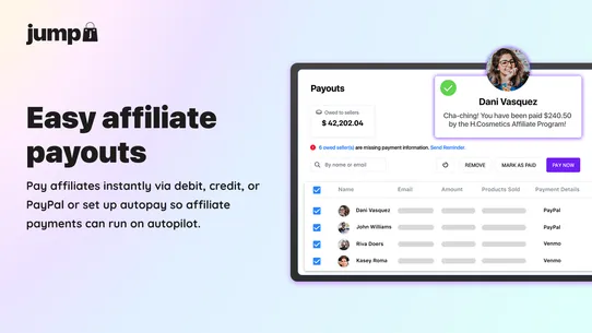 Jump: Affiliate Shops &amp; Links screenshot