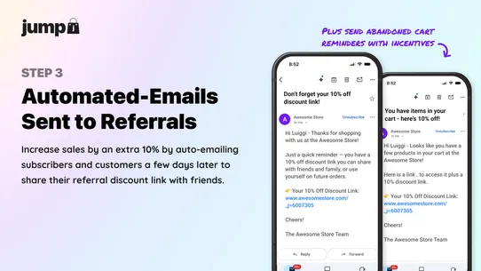 Jump: Affiliate Storefronts screenshot