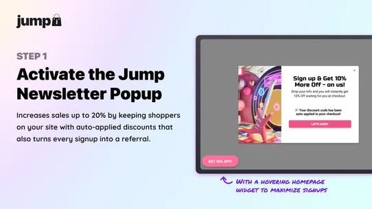 Jump: Affiliate Storefronts screenshot
