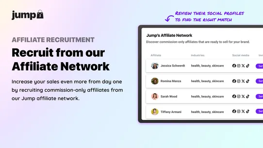 Jump: Affiliate Storefronts screenshot
